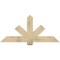 Ekena Millwork Kennewick Rough Sawn Timber Gable Bracket, Douglas Fir, 60"W x 27"H x 2"D x 6"F, 11/12 Pitch GBW060X27X0206KEN00RDF - alternate 1